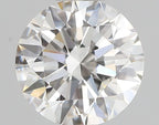 Diamante Naturale Taglio Brillante 0.57ct 3EX F IF - GIA - 5.3x5.34x3.27mm