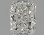 Diamante Naturale Taglio Radiant 0.9ct EX/EX H VVS1 - GIA - 6.32x4.87x3.27mm