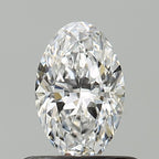 Diamante Naturale Taglio Ovale 0.5ct EX/VG D VS1 - GIA - 6.72x4.26x2.74mm