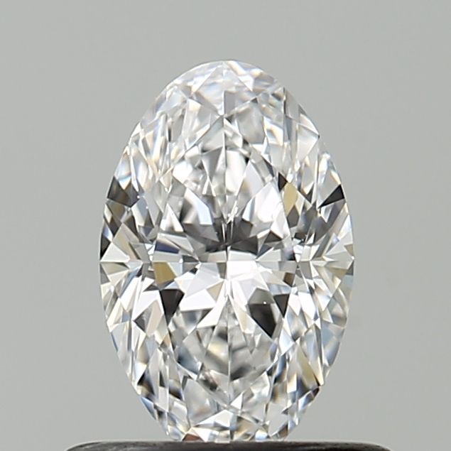 Diamante Naturale Taglio Ovale 0.5ct EX/VG D VS1 - GIA - 6.72x4.26x2.74mm