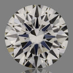 Diamante Naturale Taglio Brillante 0.44ct EX/EX/VG H VS1 - GIA - 4.91x4.9x2.99mm