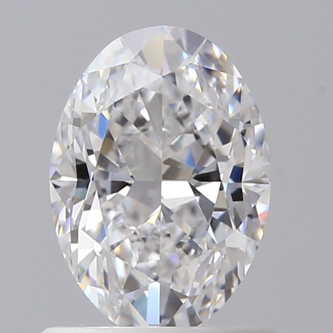 Diamante Naturale Taglio Ovale 0.9ct EX/EX D VS1 - GIA - 7.29x5.2x3.54mm