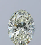 Diamante Naturale Taglio Ovale 1.51ct EX/EX J VVS2 - IGI - 9.0x6.53x4.17mm