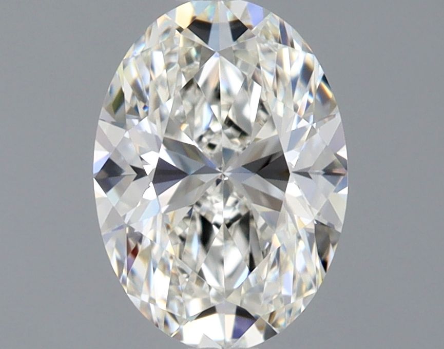 Diamante Naturale Taglio Ovale 1ct VG/EX H VVS2 - GIA - 7.65x5.48x3.54mm