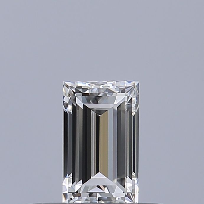Diamante Naturale Taglio Baguette 0.3ct EX/EX E VVS1 - GIA - 4.87x2.92x2.01mm