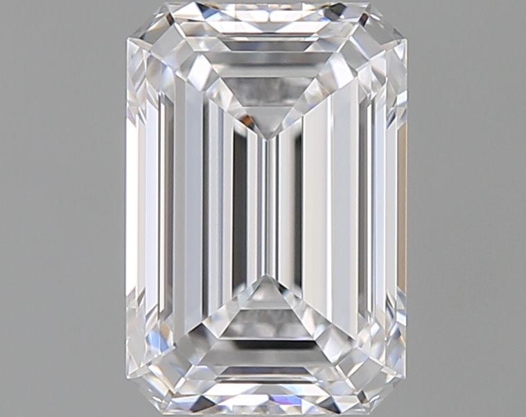 Diamante Naturale Taglio Smeraldo 0.71ct EX/EX D VVS1 - GIA - 6.24x4.24x2.71mm