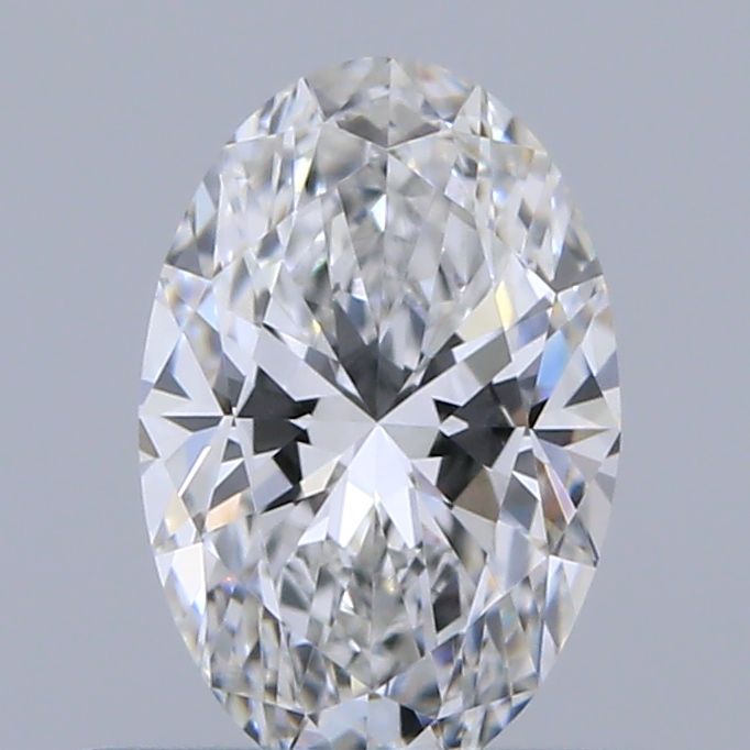 Diamante Naturale Taglio Ovale 0.53ct EX/VG E VVS2 - GIA - 6.78x4.47x2.8mm