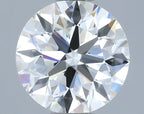 Diamante Naturale Taglio Brillante 1.5ct 3EX H VVS1 - IGI - 7.2x7.26x4.57mm