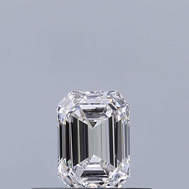 Diamante Naturale Taglio Smeraldo 0.34ct VG/EX D VS1 - GIA - 4.62x3.34x2.28mm