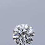 Diamante Naturale Taglio Brillante 0.19ct 3EX F VVS1 - IGI - 3.71x3.74x2.27mm