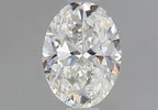 Diamante Naturale Taglio Ovale 0.53ct VG/EX H VVS2 - GIA - 6.09x4.52x2.89mm