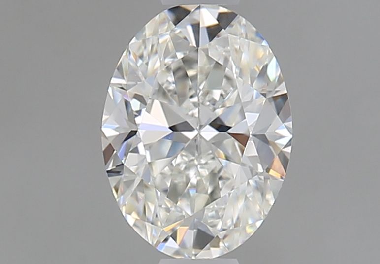 Diamante Naturale Taglio Ovale 0.53ct VG/EX H VVS2 - GIA - 6.09x4.52x2.89mm
