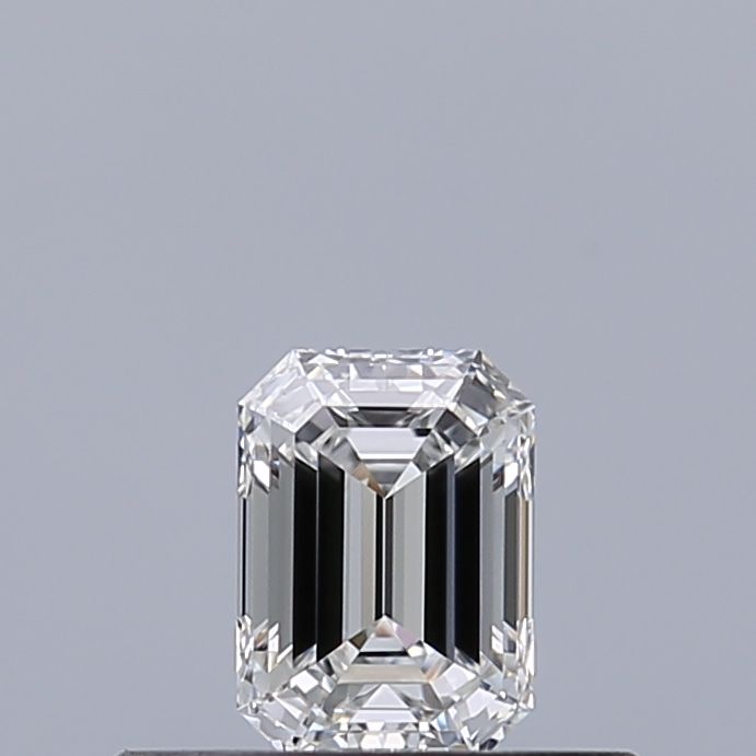 Diamante Naturale Taglio Smeraldo 0.3ct VG/EX E IF - GIA - 4.54x3.24x2.21mm