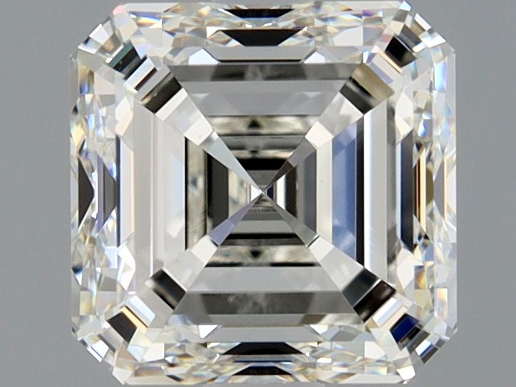 Diamante Naturale Taglio Asscher 1.9ct EX/EX J VS2 - GIA - 6.56x6.51x4.6mm