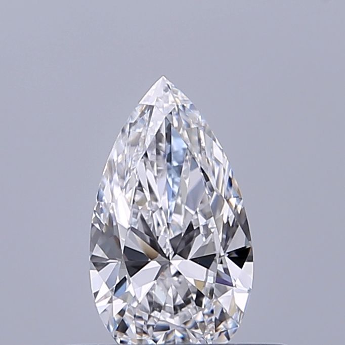 Diamante Naturale Taglio Goccia 0.36ct VG/EX D IF - GIA - 6.69x3.83x2.26mm