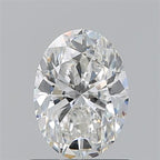 Diamante Naturale Taglio Ovale 1.01ct VG/EX F IF - GIA - 7.61x5.49x3.61mm