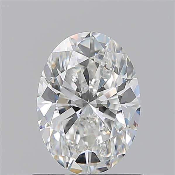 Diamante Naturale Taglio Ovale 1.01ct VG/EX F IF - GIA - 7.61x5.49x3.61mm