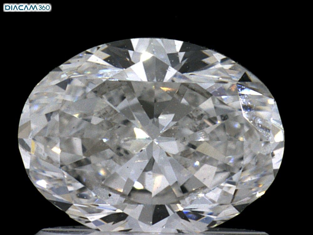 Diamante Naturale Taglio Ovale 0.9ct VG/G E VS2 - GIA - 7.04x5.31x3.44mm
