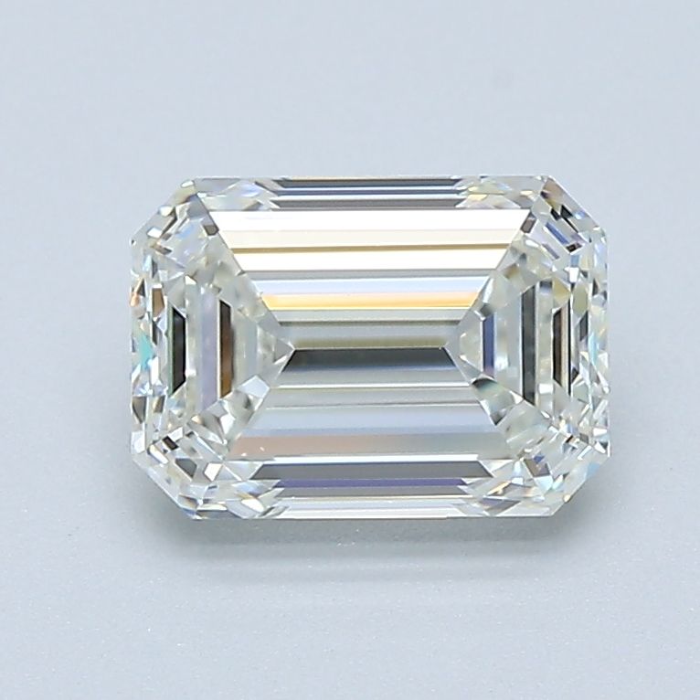Diamante Naturale Taglio Smeraldo 1.4ct EX/EX I VVS2 - GIA - 7.31x5.22x3.59mm