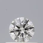 Diamante Naturale Taglio Brillante 0.29ct 3EX G VVS2 - IGI - 4.26x4.3x2.58mm
