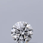 Diamante Naturale Taglio Brillante 0.24ct 3EX D VS2 - GIA - 3.99x4.02x2.44mm