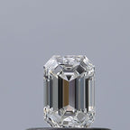 Diamante Naturale Taglio Smeraldo 0.32ct VG/VG F VVS1 - GIA - 4.74x3.25x2.17mm