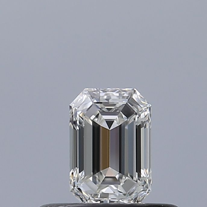 Diamante Naturale Taglio Smeraldo 0.32ct VG/VG F VVS1 - GIA - 4.74x3.25x2.17mm
