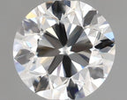 Diamante Naturale Taglio Brillante 0.5ct VG/G/VG I VS1 - GIA - 4.95x5.03x3.12mm