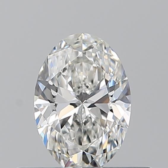 Diamante Naturale Taglio Ovale 0.44ct EX/EX G VVS1 - GIA - 6.07x4.2x2.65mm