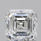 Diamante Naturale Taglio Asscher 1.5ct VG/EX H VS1 - GIA - 6.23x6.08x4.28mm