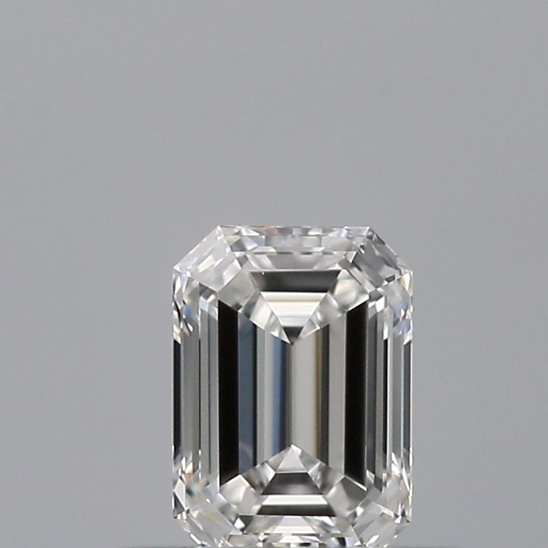 Diamante Naturale Taglio Smeraldo 0.3ct VG/EX E IF - GIA - 4.61x3.3x2.13mm
