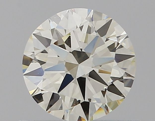 Diamante Naturale Taglio Brillante 0.6ct 3EX J VVS1 - IGI - 5.36x5.43x3.26mm