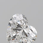 Diamante Naturale Taglio Cuore 0.51ct VG/VG G VVS1 - GIA - 5.09x5.6x3.23mm