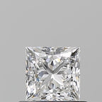 Diamante Naturale Taglio Princess 0.62ct VG/EX F VVS2 - GIA - 4.6x4.57x3.31mm