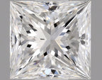 Diamante Naturale Taglio Princess 0.5ct VG/VG E VVS1 - GIA - 4.5x4.36x3.21mm
