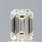 Diamante Naturale Taglio Smeraldo 0.77ct G/EX J IF - IGI - 6.18x4.31x2.92mm