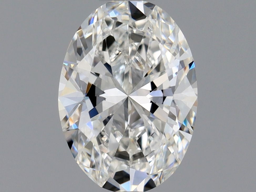Diamante Naturale Taglio Ovale 0.53ct VG/VG F VVS1 - GIA - 6.45x4.63x2.85mm