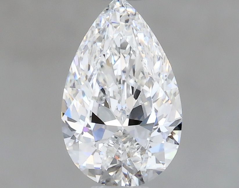 Diamante Naturale Taglio Goccia 0.4ct VG/EX E IF - GIA - 6.49x4.04x2.47mm