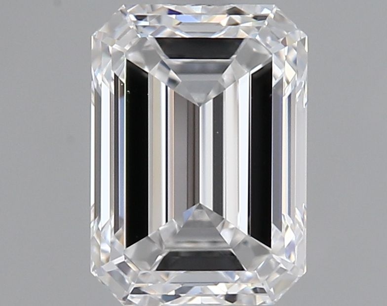 Diamante Naturale Taglio Smeraldo 0.9ct VG/EX E VVS2 - GIA - 6.32x4.51x3.06mm