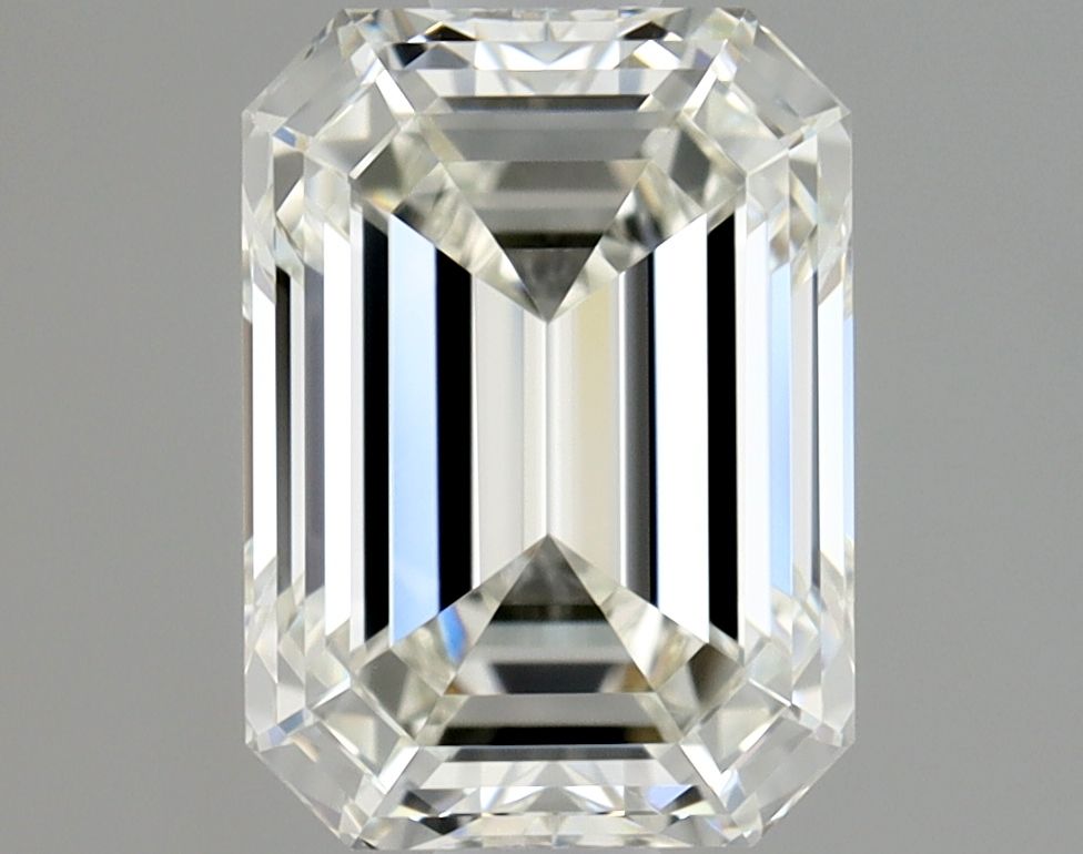 Diamante Naturale Taglio Smeraldo 1.4ct EX/EX J VVS1 - GIA - 7.42x5.38x3.67mm