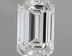 Diamante Naturale Taglio Smeraldo 0.4ct G/VG F VVS2 - IGI - 5.36x3.4x2.36mm