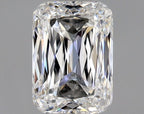 Diamante Naturale Taglio Radiant 0.9ct EX/EX E VVS2 - GIA - 6.3x4.5x3.1mm