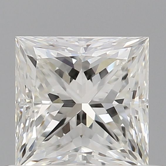 Diamante Naturale Taglio Princess 0.65ct EX/EX H VVS1 - GIA - 4.78x4.74x3.45mm