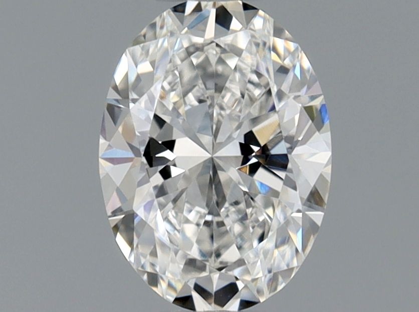 Diamante Naturale Taglio Ovale 0.41ct VG/G F VVS1 - GIA - 5.71x4.2x2.65mm