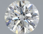 Diamante Naturale Taglio Brillante 0.47ct 3EX G IF - GIA - 4.95x4.92x3.1mm