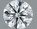 Diamante Naturale Taglio Brillante 0.5ct 3EX E VVS2 - IGI - 5.04x5.08x3.16mm