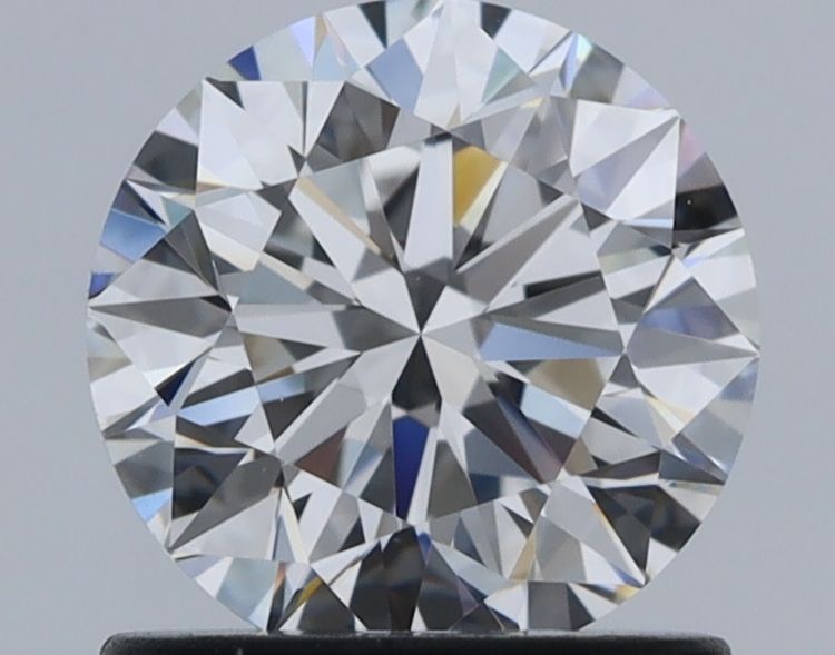 Diamante Naturale Taglio Brillante 1.03ct 3EX E VVS2 - GIA - 6.38x6.42x4.01mm