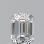 Diamante Naturale Taglio Smeraldo 0.5ct EX/EX F VVS2 - GIA - 5.17x3.74x2.61mm