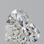 Diamante Naturale Taglio Cuore 0.8ct VG/VG J IF - GIA - 5.71x6.35x3.76mm