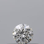 Diamante Naturale Taglio Brillante 0.18ct 3EX E VVS2 - GIA - 3.62x3.64x2.25mm